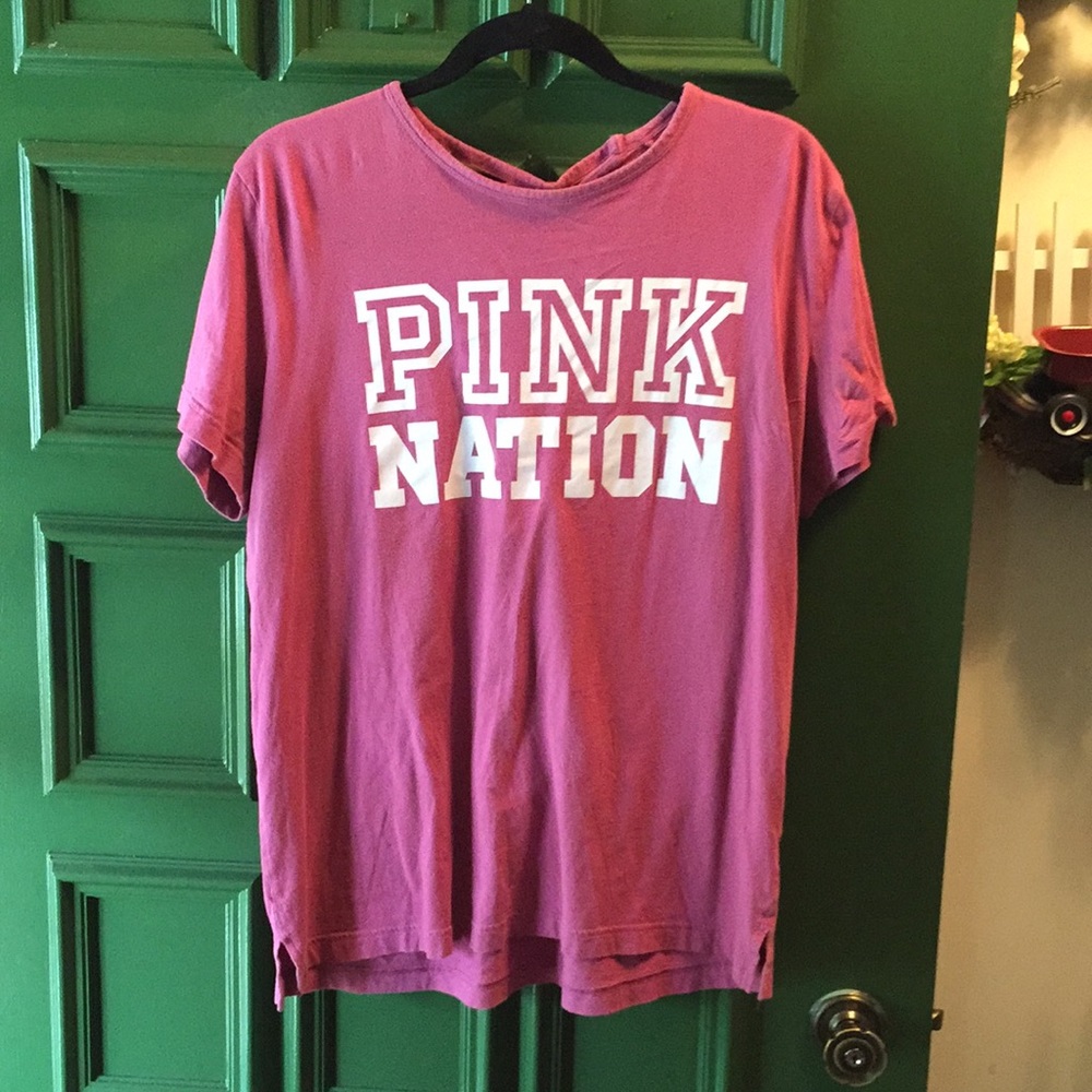 Victoria secret pink shirt lg